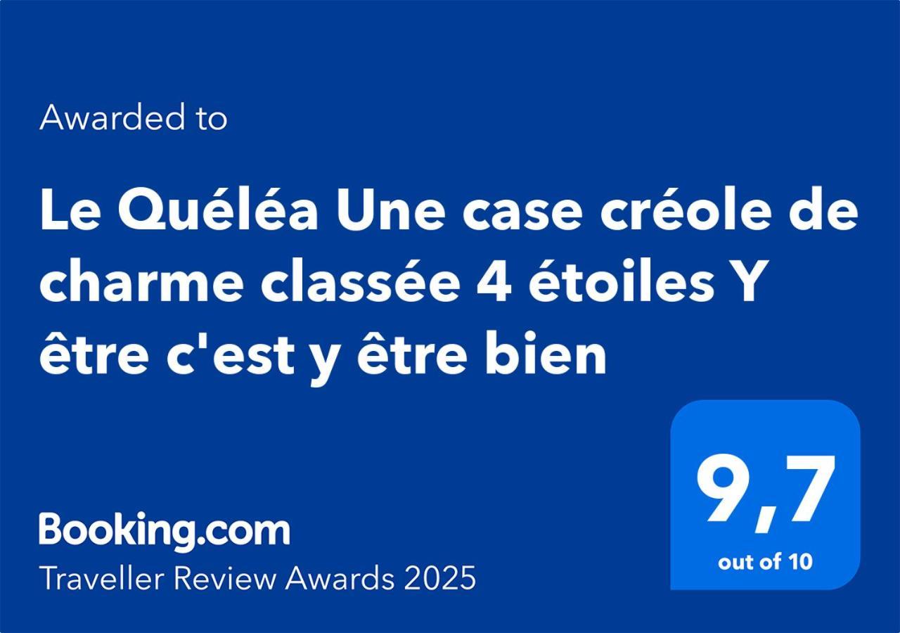 Le Quelea Une Case Creole De Charme Classee 4 Etoiles Y Etre C'Est Y Etre Bien Noël المظهر الخارجي الصورة
